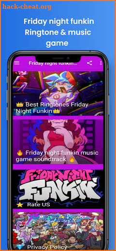 Friday night funkin Ringtone & music game offline screenshot