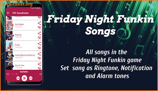 Friday Night Funkin Soundtrack - All weeks Songs screenshot