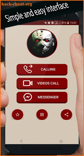 Friday The 13th Video Call & Jason Chat Simulator screenshot