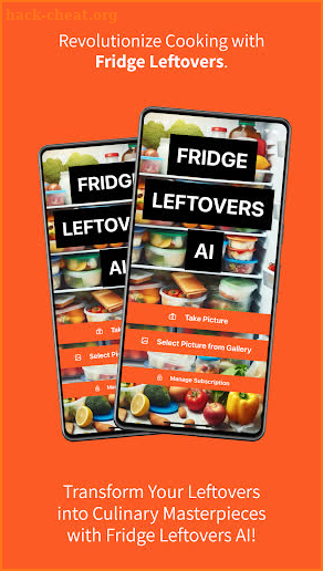 Fridge Leftovers AI screenshot