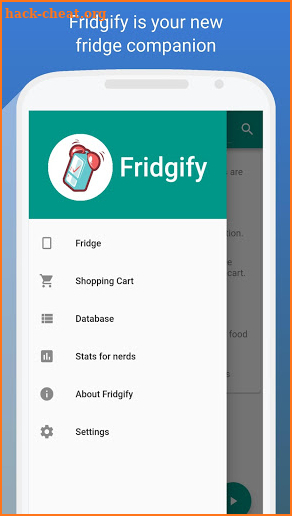 Fridgify - fridge and food rescuer for busy people screenshot
