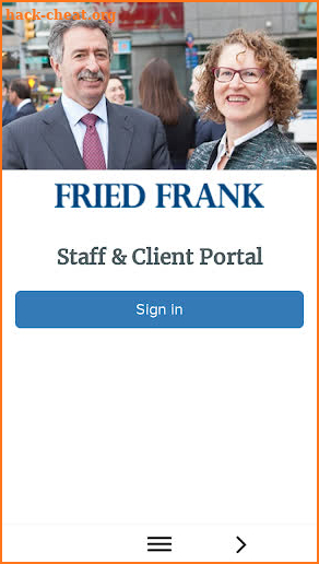 Fried Frank Portal screenshot