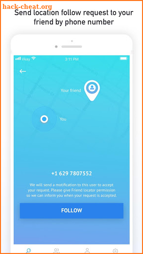 Friend Locator - GPS tracker screenshot