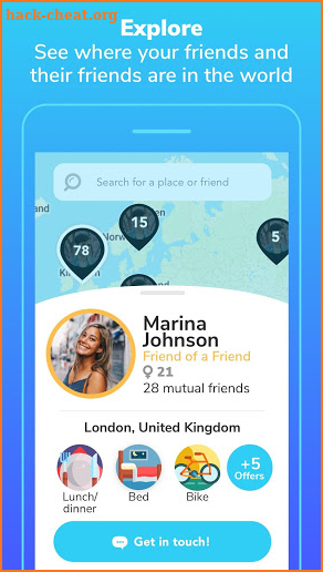 Friend Theory - Travel & Stay with Friends screenshot