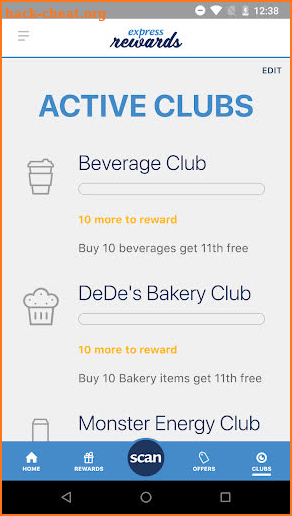 Friendly Express Rewards screenshot