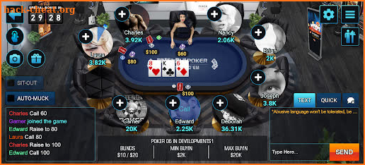 Friendly Poker screenshot