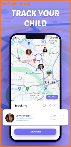 Friends & Family Tracker App screenshot