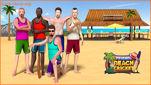 Friends Beach Cricket screenshot