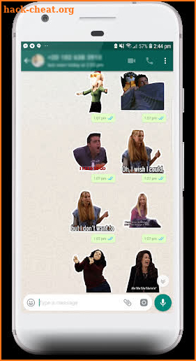 Friends TV Show Sticker for WhatsApp screenshot