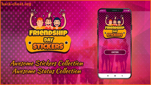 Friendship Day Sticker for Whatsapp screenshot