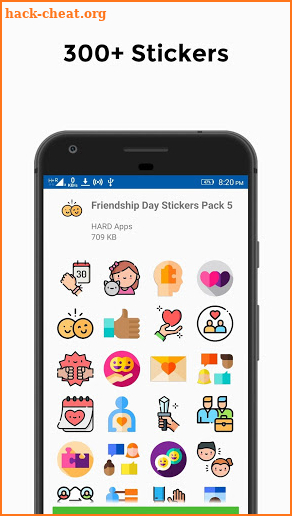 Friendship Sticker For WhatsApp WAStickerApp screenshot