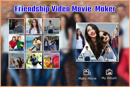 Friendship  Video Maker : BFF Movie Maker screenshot