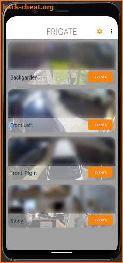 Frigate CCTV screenshot