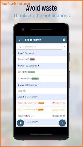 Frigloo - Freezer manager, fridge and stocks screenshot