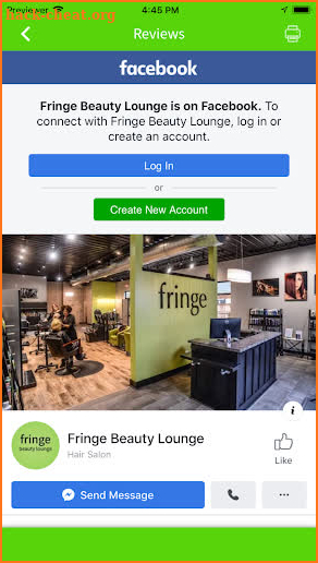 Fringe Beauty Lounge screenshot