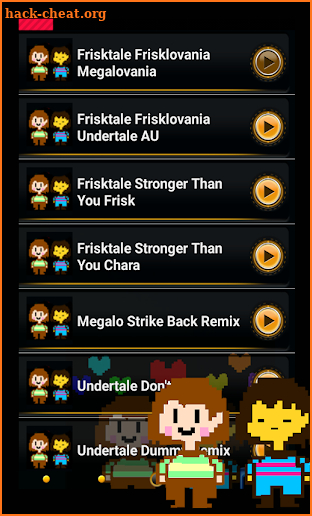 Frisklovania Frisk Chara Ringtones screenshot