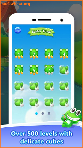 Frog Cube Blast screenshot