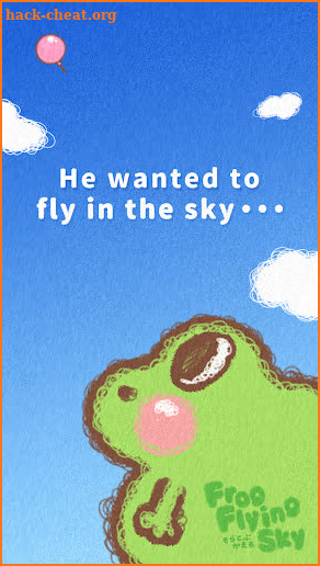 Frog Flying Sky screenshot