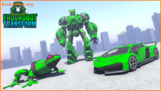 Frog Robot Car Game: Robot Transforming Games screenshot