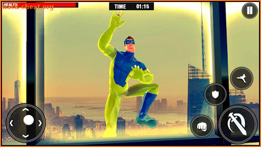 Frog Rope Ninja Hero : Ninja Hero Gangster Fight screenshot