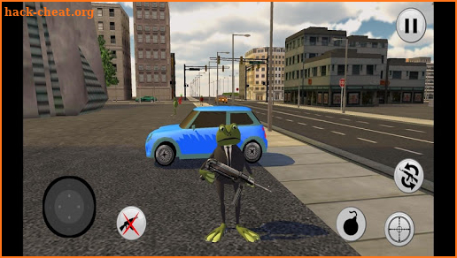 Frog Simulator City screenshot