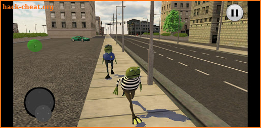 Frog Simulator City Free screenshot
