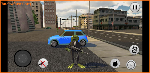 Frog Simulator City Free screenshot