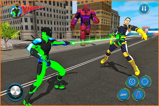 Frog Spider Robot Hero: Ninja Robot War Games screenshot