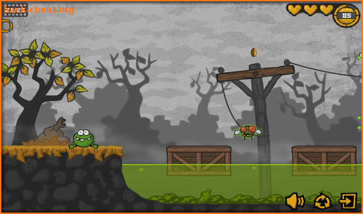 Frog vs mutant Flies : save the earth screenshot