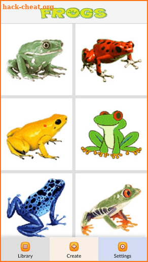 Frogs Color by Number - Pixel Art Game screenshot