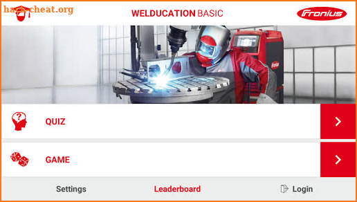 Fronius Welducation Basic screenshot