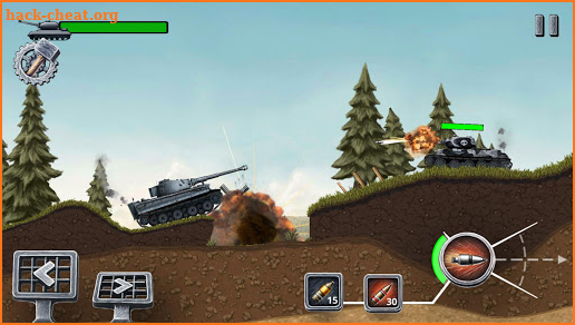 Front Line Hills: Tank Battles screenshot
