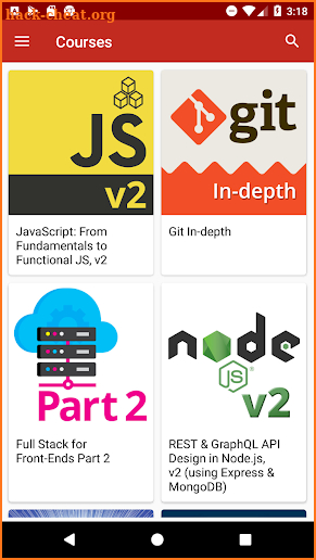 Frontend Masters - Javascript Courses screenshot