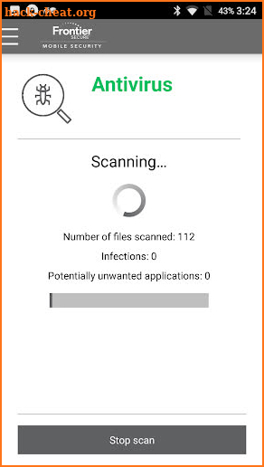 Frontier Multi-Device Security screenshot