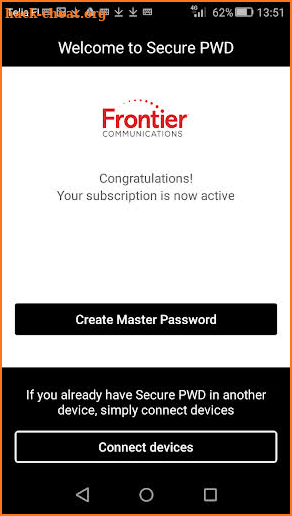 Frontier Secure PWD - Password Manager screenshot