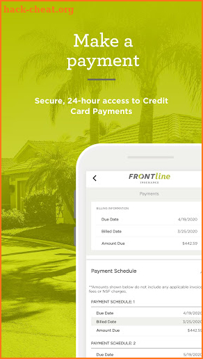 Frontline Insurance screenshot