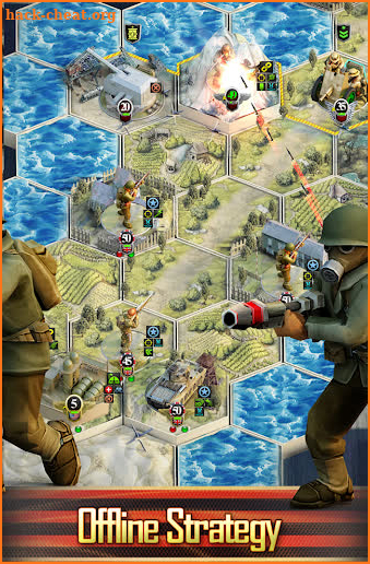 Frontline: World War II (Off-Line TBS Wargame) screenshot