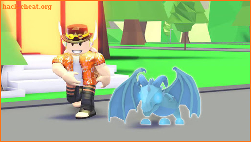 Frost Dragon In Adopt Me Jungle screenshot