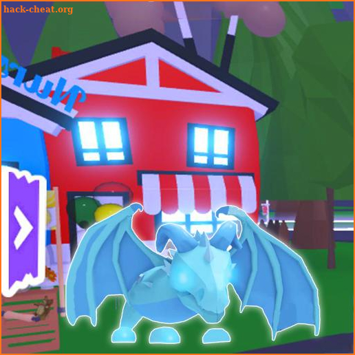 Frost Dragon In Adopt Me Jungle screenshot