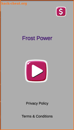 Frost Power screenshot
