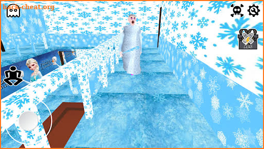 Frozen Granny Ice Queen Scary screenshot