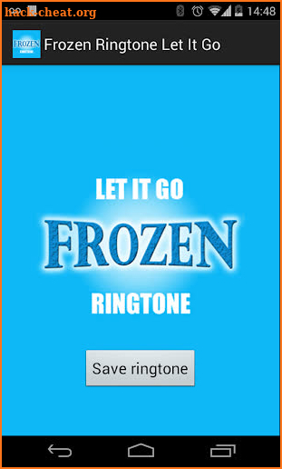 Frozen Ringtone - Let It Go screenshot