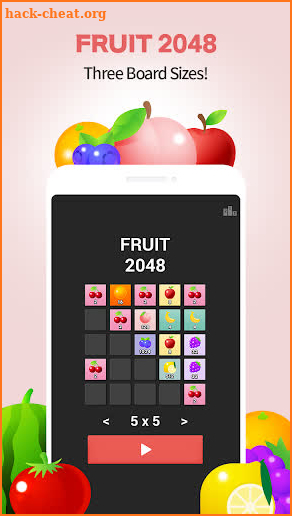 Fruit 2048: Find Juicy Fruits! screenshot
