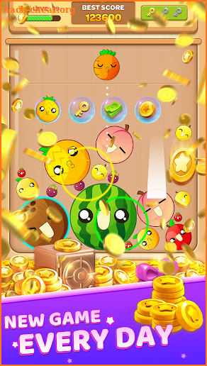 Fruit 2048: King Number screenshot