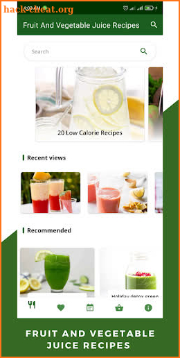 Fruit And Vegetable Healthy Juice Recipes For Free screenshot
