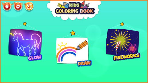 Fruit & vegetables Coloring Book For Kids Glitter screenshot