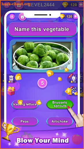 Fruit and Vegetables Quiz screenshot