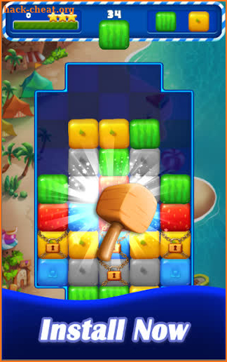 Fruit Block Crush screenshot