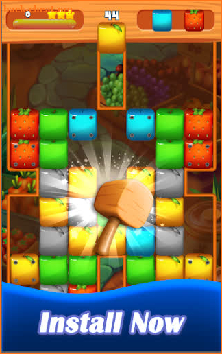 Fruit Cubes Drop screenshot