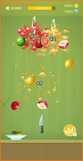 Fruit Cut - knife master screenshot